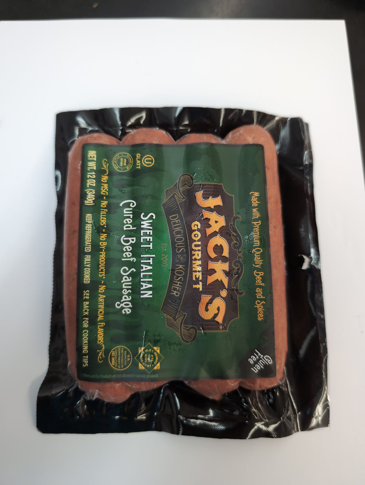 Jack's Gourmet Sweet Italian Sausage