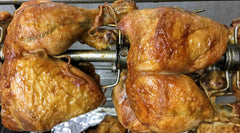 BBQ Chicken Bottom ¼’s (legs), $13.98/lb.