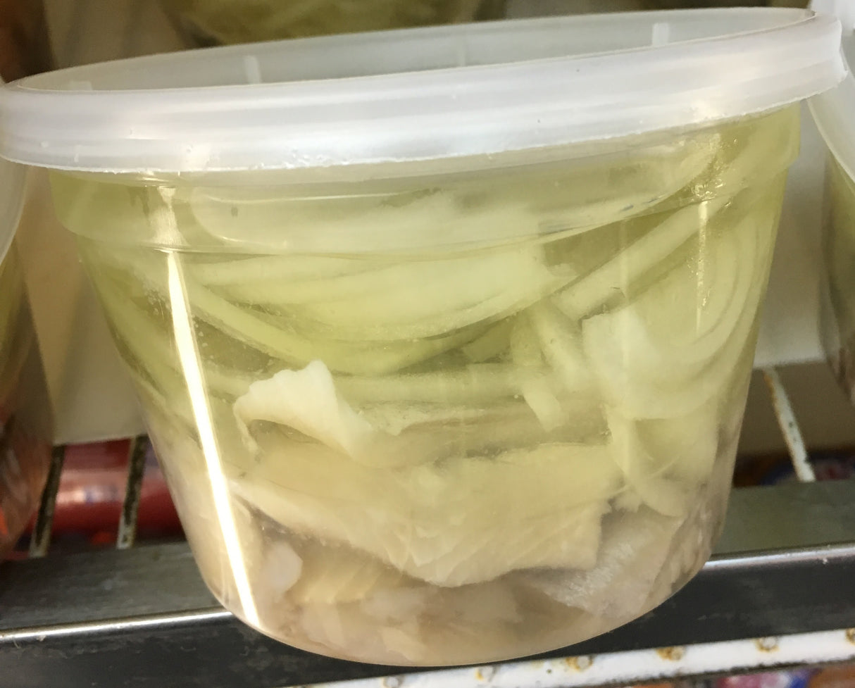 Schmaltz Herring: $13.98/pint