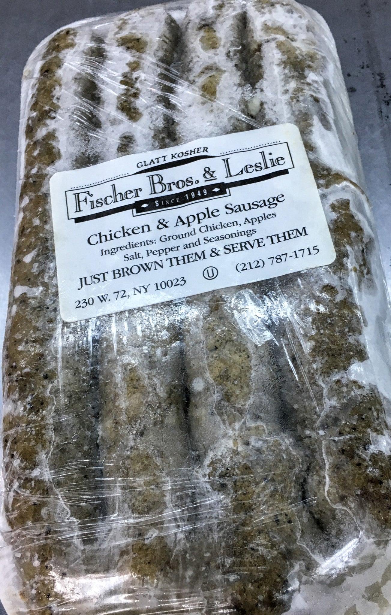 Kosher Chicken Apple Sausages