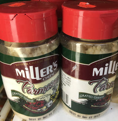 Miller Grated Parmesan $7.98/ea