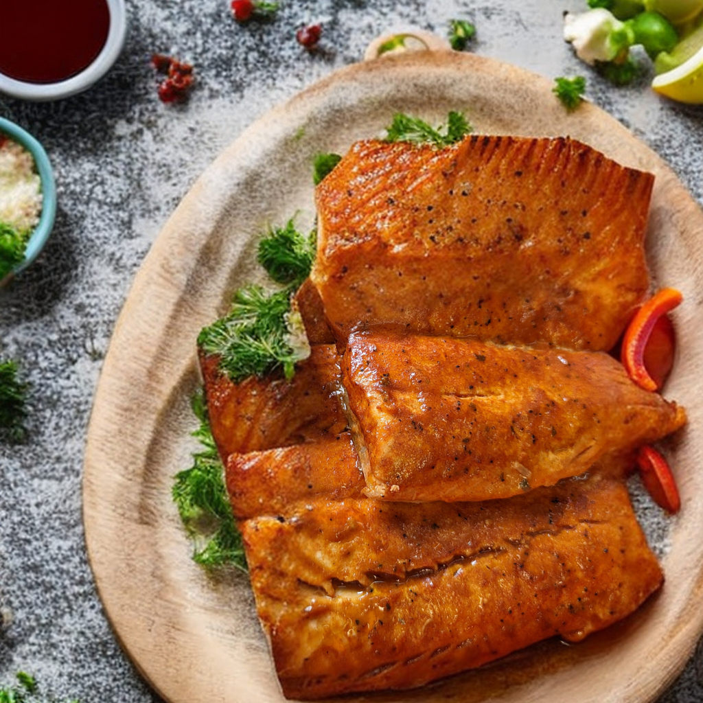 Baked Salmon Fillet $29.99/lb