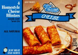 T.T. Cheese Blintzes $12.49/ea