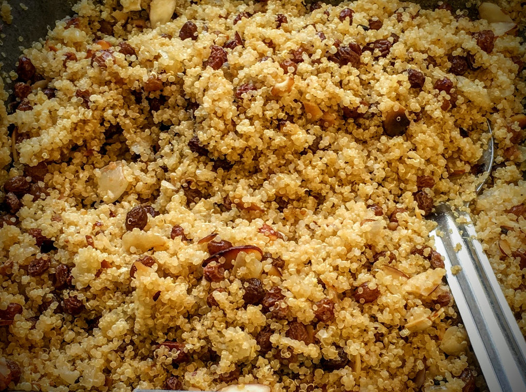Quinoa w/ Raisins: $11.98/lb