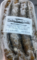 Hot Italian Sausage $20.98/lb
