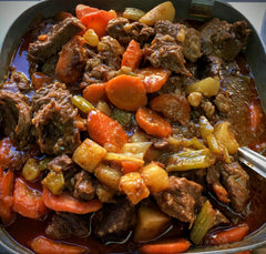 Beef Stew, cooked