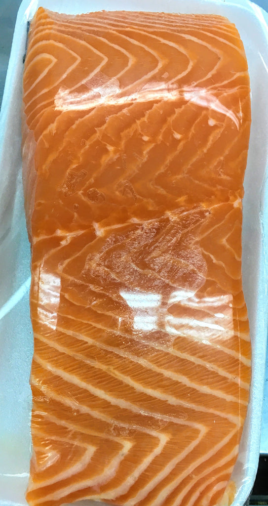 Fresh (raw) Salmon Fillet:  $23.98/lb