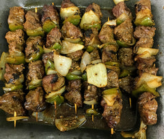 Grilled Beef Kebab $13.98 each