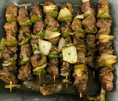 Grilled Lamb Kebab: $14.98/lb.