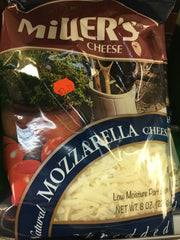 Miller Shredded Mozz. $5.29/ea