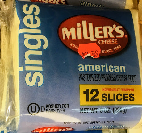 Miller 8 oz. American, white/yellow