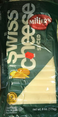 Miller Sliced Swiss Cheese