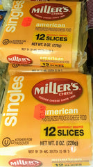 Miller 8 oz. American, white/yellow