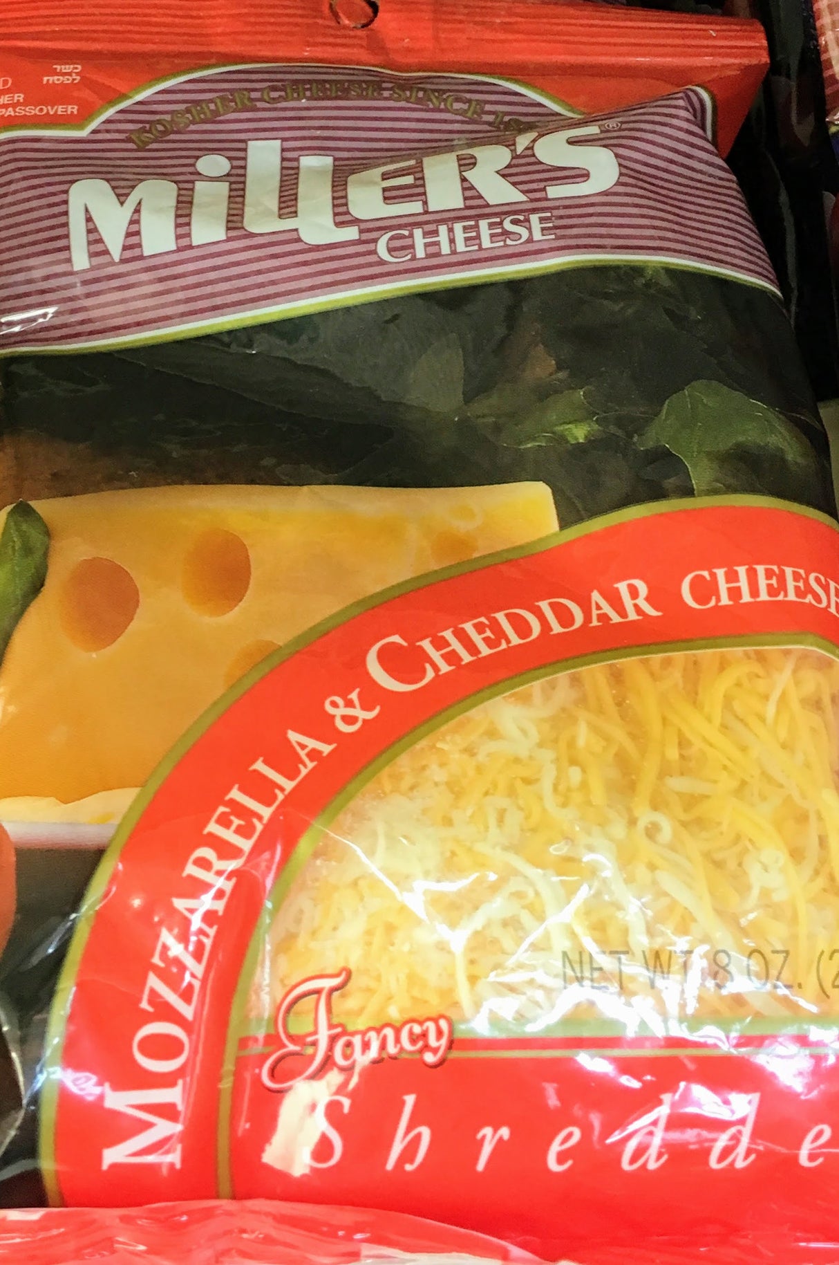 Miller Shredded Mozz. & Cheddar $5.49/ea