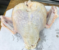 Turkey Top 1/2 with wings: $9.98/lb