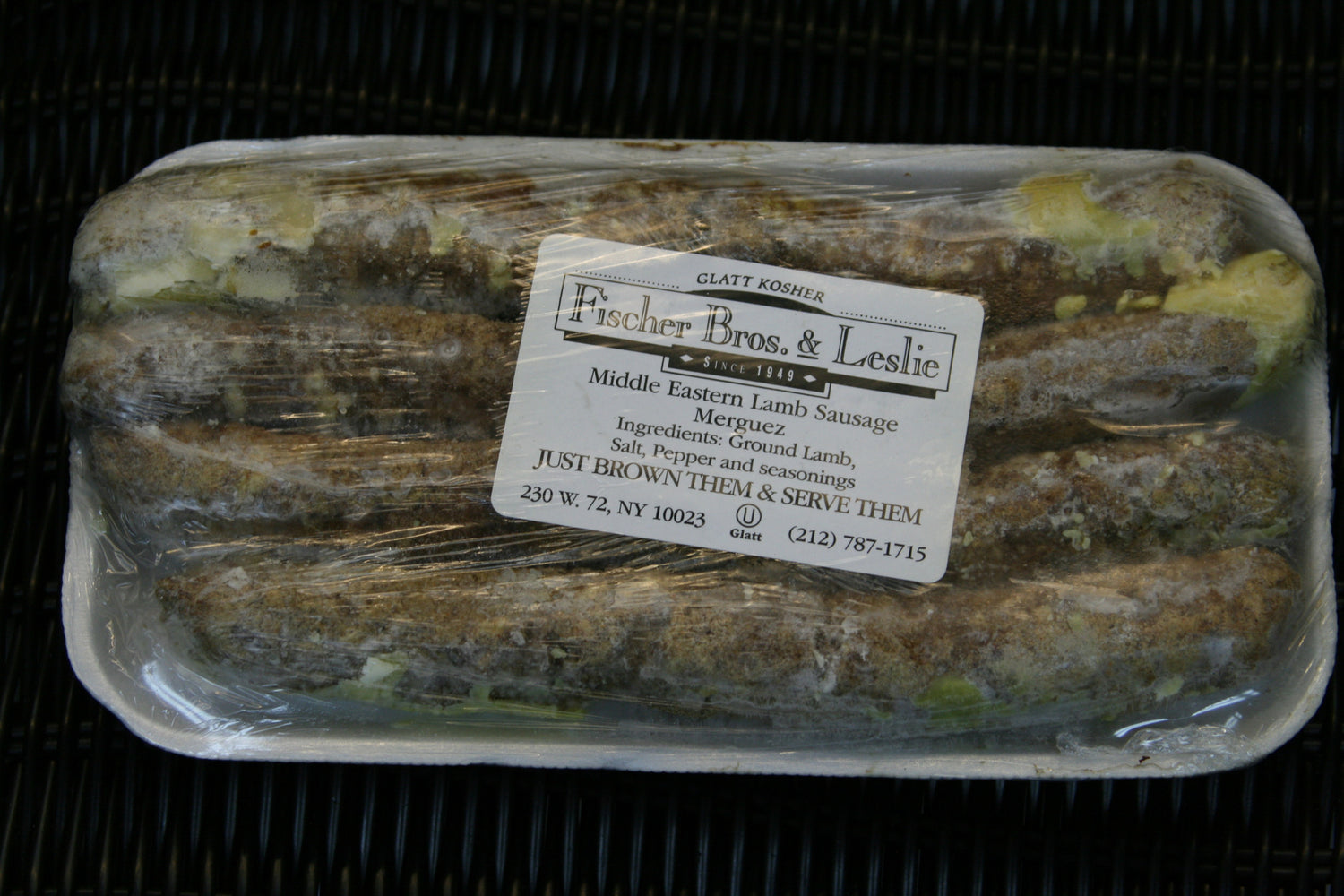 Lamb Merguez Sausage: $20.98/lb