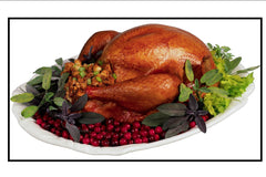 BBQ Turkey, whole: $18.98/lb