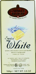 Camille Bloch Swiss White Chocolate Bar $5.98/ea